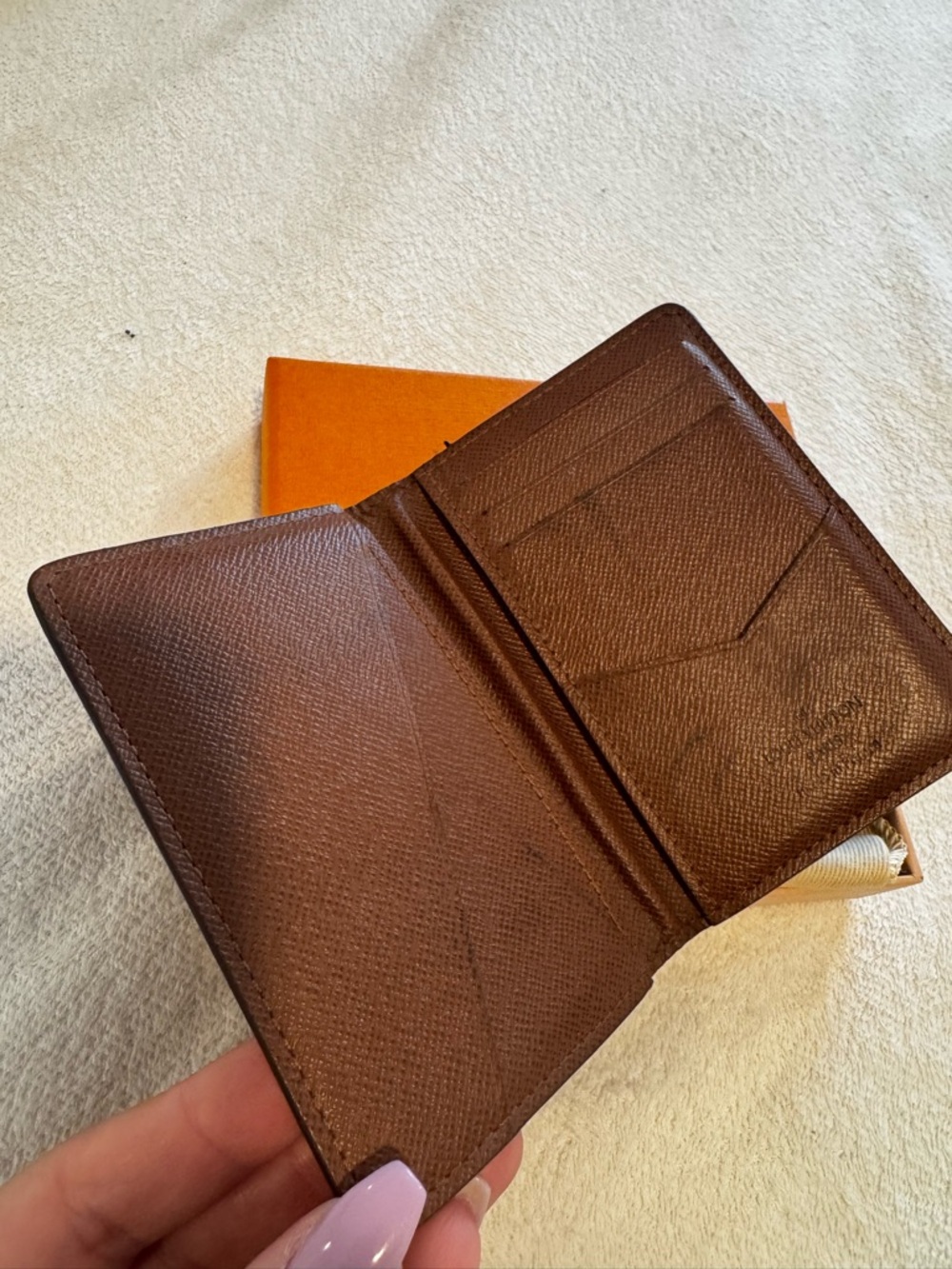 Authentic Louis Vuitton Pocket Organizer - Monogram Canvas (Full Set) - Picture 2 of 4